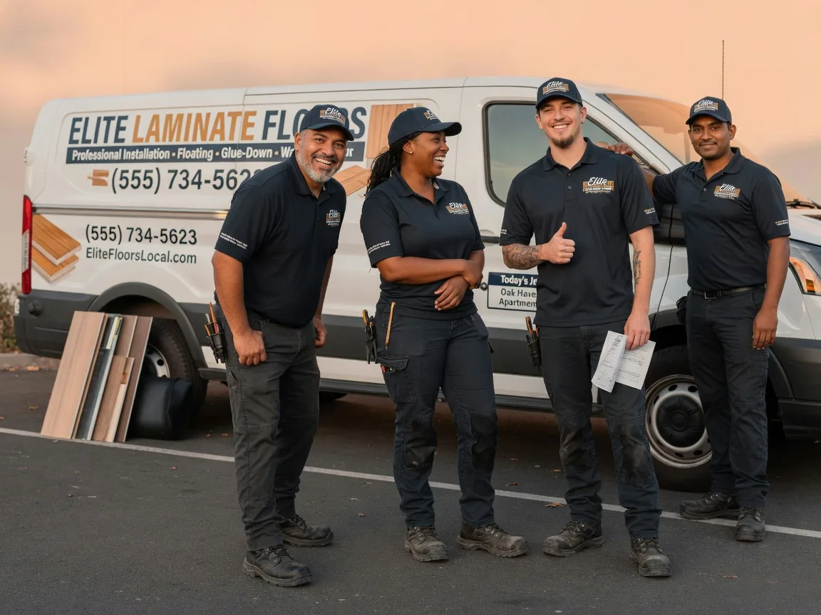 Laminate flooring installation company in Hollansburg, OH